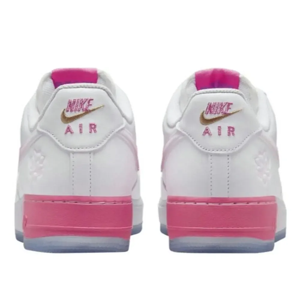 Nike Air Force 1 Low '07‎ PRM San Francisco Chinatown Lotus Flower 6.5Y / W8